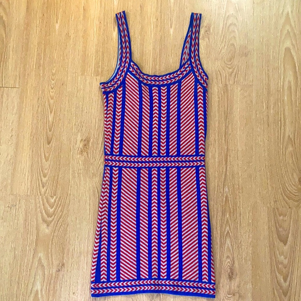 Fitted Stretch Printed Dress